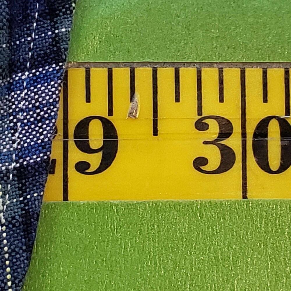 Polo Ralph Lauren Oxford Shirt Mens Size XL Blue Green Plaid LS Button Down - Picture 9 of 10